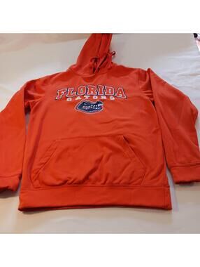 Colosseum Florida Gators Adult Hoodie Orange Sweatshirt Size Small